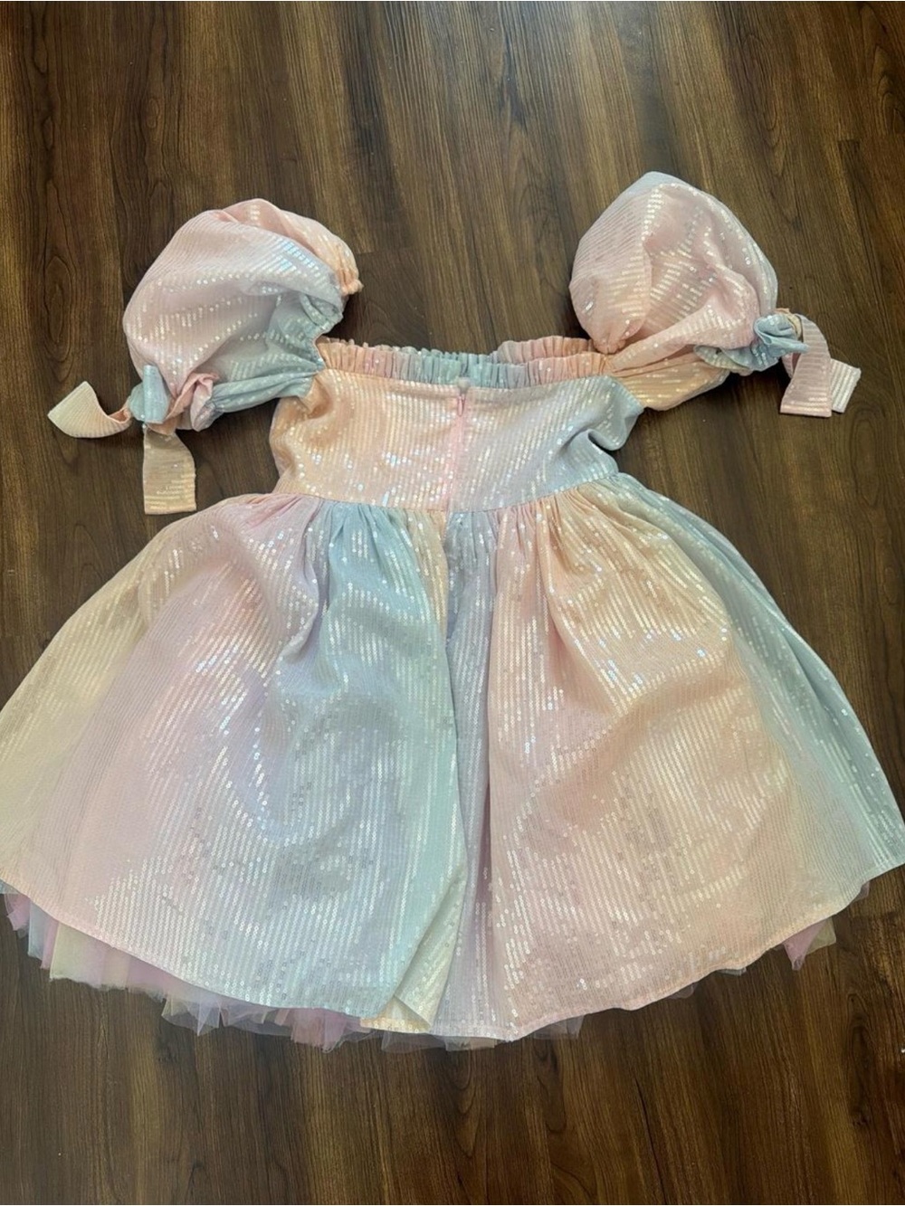 The Rainbowland Sequin Mini Dress FairyTong London dress - Picture 4 of 8